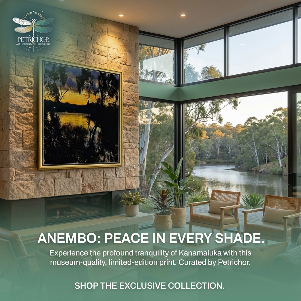 Anembo - Sunset over Kanamaluka (Tamar River)