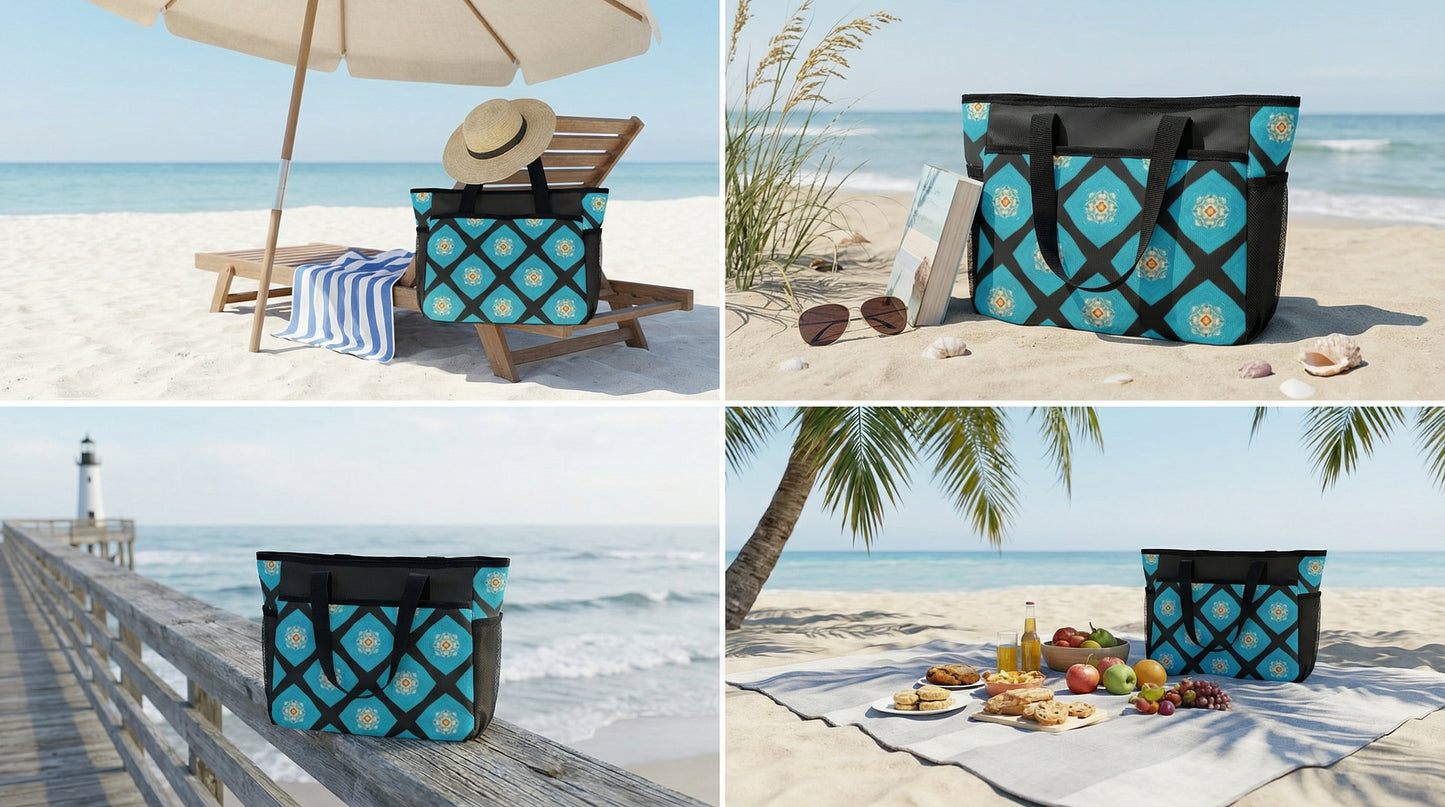 Kiama Sunrise Tote  Beach Bag-Large