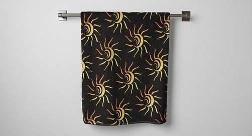 summer sun beach towel