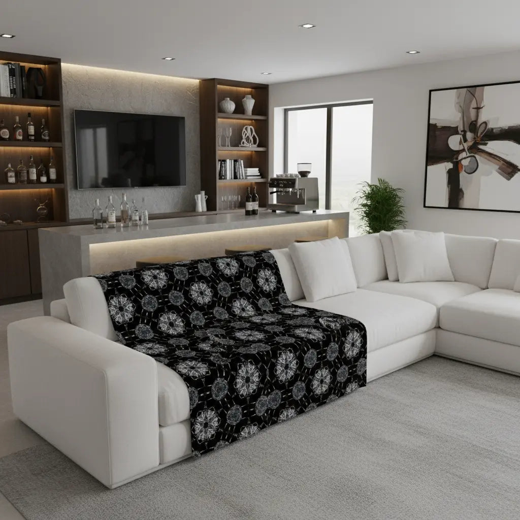 NIGHT AT THE BEACH ULTRA SOFT BLANKET InterestPrint