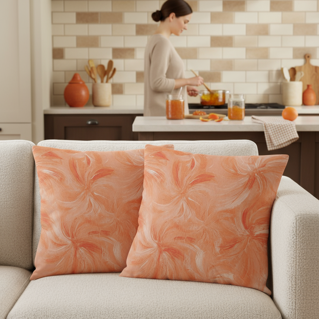 THE GRAND GREVILLEA THROW PILLOW COVER JetPrint Fulfillment