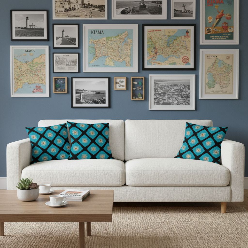 KIAMA SUNRISE THROW PILLOW COVER JetPrint Fulfillment