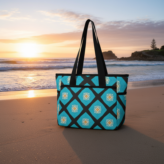 Kiama Sunrise Tote  Beach Bag-Large