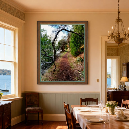 natures arbor large print photograph in frame of nature trees 